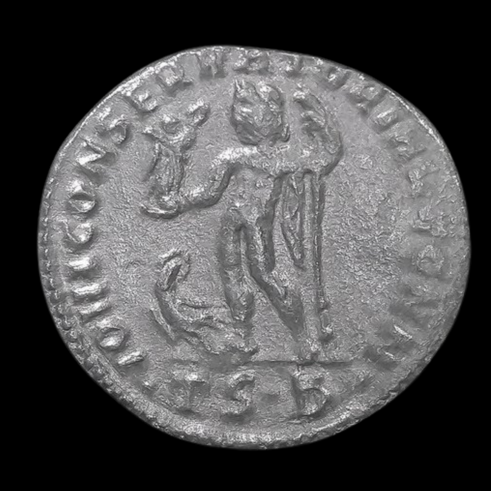 Ancient Roman Bronze Coin of Emperor Constantine I (Constantine